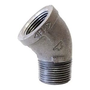 Black 45° Street Pipe Elbow, 1-1/4 in, 10/Box