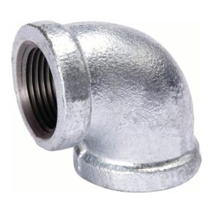 Galvanized 90° Pipe Elbow, 3 in