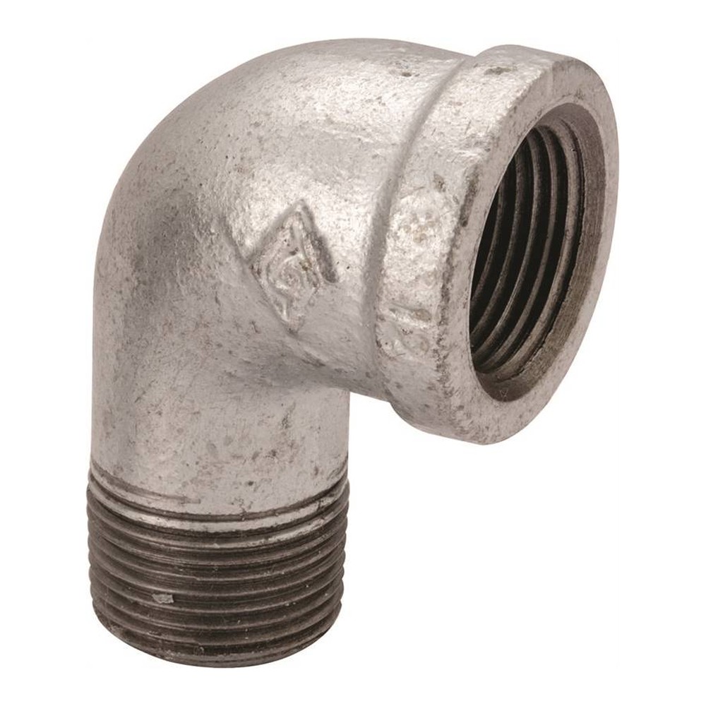 Galvanized 90° Street Pipe Elbow, 1/8 in, 25/Box