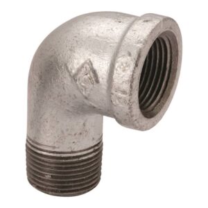 Galvanized 90° Street Pipe Elbow, 1-1/4 in, 8/Box