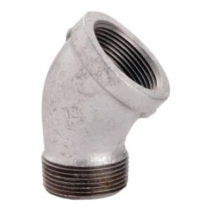 Galvanized 45° Street Pipe Elbow, 1-1/4 in, 10/Box