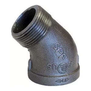 Galvanized 45° Street Pipe Elbow, 2 in
