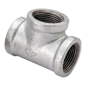 Galvanized Pipe Tee, 3/8 in, 20/Box