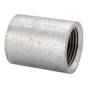 Galvanized Pipe Coupling, 1 in