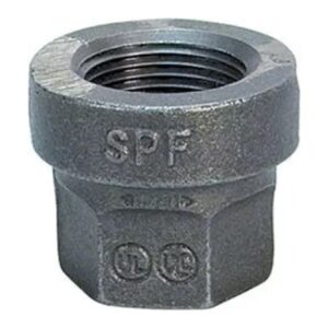 Galvanized Reducing Pipe Coupling, 2-1/2 in x 2 in