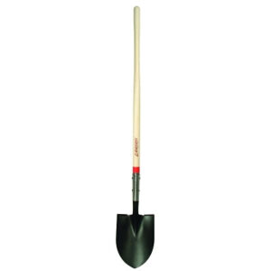 Ames Shovel, Long Handle Round Point, Razorback