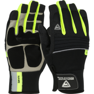 Wells Lamont Winter Gloves, Performance, Hi-Vis, Medium