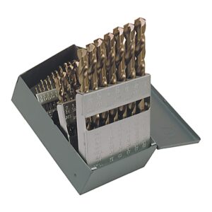 Morse Drill Set, Cobalt, 1/16-1/2 in, 29-Piece