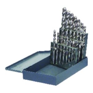Morse Drill Set, Cobalt, 1/16-1/2, By 32NDS, 15-Piece
