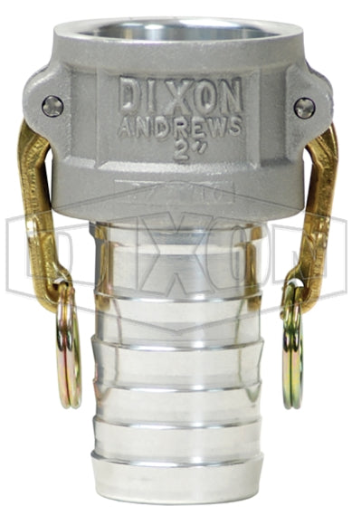 Dixon Camlock Coupler, Aluminum, 1-1/2 in, Female x H