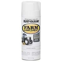 Rust-Oleum Spray Paint, Gloss White, Farm