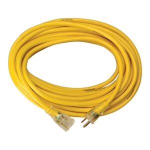 Cord, Extension, 100 ft, 12/3, Yellow, Boxd