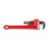 Ridgid Pipe Wrench, 10 in, Steel, Straight