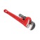 Ridgid Pipe Wrench, 12 in, Steel, Straight