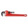 Ridgid Pipe Wrench, 14 in, Steel, Straight