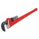 Ridgid Pipe Wrench, 36 in, Steel, Straight