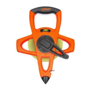 Tape Measure, 1/2 x 300 ft, Steel Blade