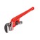 Ridgid Pipe Wrench, 18 in, End, Steel, #E18