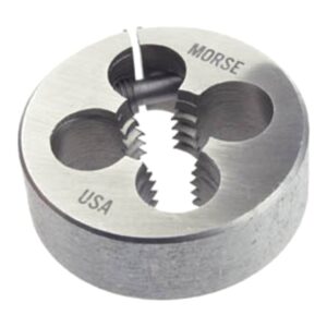 Morse Die, Round Adjustable 9/16-12, 1-1/2 in OD