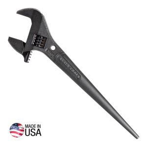 Klein Adjustable Wrench, 10 in, Construction, 1-5/16 in