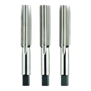 Morse Tap, Set, 7/8-9, HSS, 4 Flute, Ground Thread