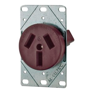 Eagle Receptacle, 50 A, 125/250 V, Nema, 10-50
