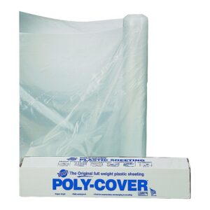 Plastic, Clear 16FTX100FT 4 mil