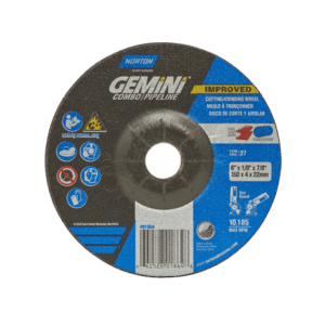Grinding Wheel, 4-1/2" Dia, 1/8" Thick, 7/8" Arbor, Aluminum Oxide, Type 27