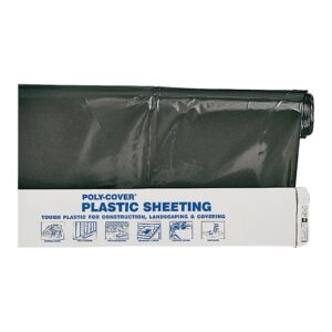 Plastic, Black 12FTX100FT 6 mil