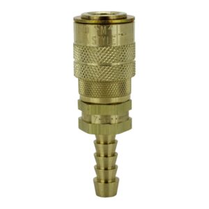 Milton M Style Coupler, 3/8 in Hose Barb