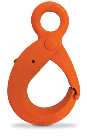 CM Sling Hook, 3/8 in, Grade 100, Eye Type, With Latch
