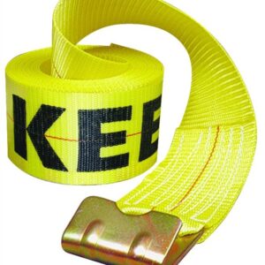 Winch Strap, 4 in x 30 ft, Flat Hook