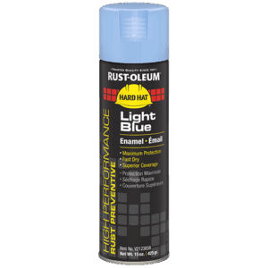 Rust-Oleum Spray Paint, Light Blue, Heavy Duty Hat