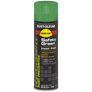 Rust-Oleum Spray Paint, Safety Green
