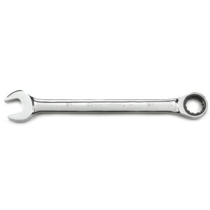 Combination Wrench, Ratcheting, 2 in