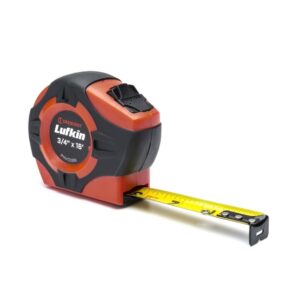 Tape Measure, 3/4 x 16 ft, Hi-Vis Orange