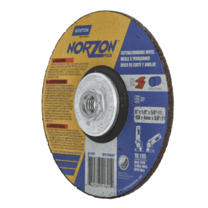Grinding Wheel, 9 in x 1/8 in x 5/8-11, Norzon