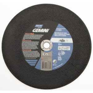 Cut-Off Blade, 12 in x 1/8 in x 1 in/20 mm, Metal