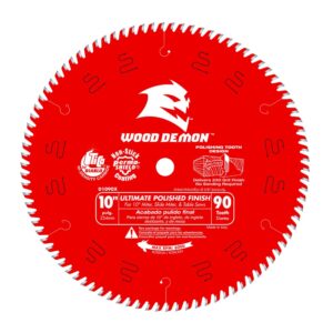 Diablo Circular Saw Blade, 10 in x 90T, Fine Finish