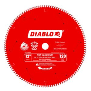 Diablo Metal Circular Saw Blade, 12 in x 120T, Thin Aluminum