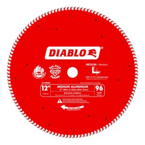 Diablo Metal Circular Saw Blade, 12 in x 96T, Non-Ferrous