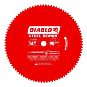 Diablo Metal Circular Saw Blade, 14 in x 90T, Ferrous