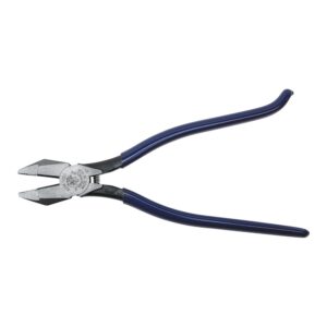 Klein Pliers, Side Cut, Ironworkers, 8-3/4