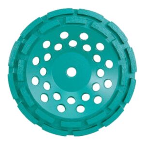 Pearl Cup Wheel, Diamond, 4 in x 5/8 in, 7/8 in, Coarse