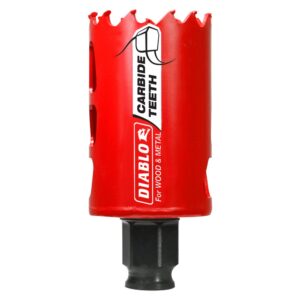 Diablo Hole Saw, 1-5/8 in, Carbide