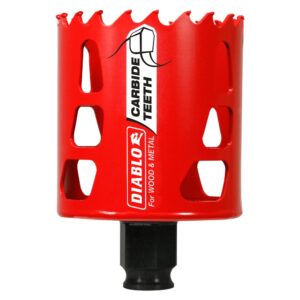 Diablo Hole Saw, 2-3/8 in, Carbide