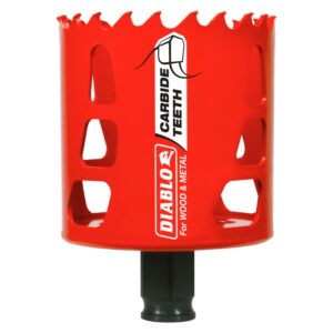 Diablo Hole Saw, 2-1/2 in, Carbide