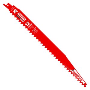 Diablo Reciprocating Saw Blade, Pruning, Carbide, 12 in, 10-Pack