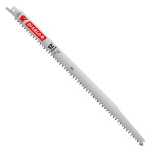 Diablo Reciprocating Saw Blade, Pruning, 12 in, 5 TPI, 5-Pack