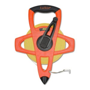 Lufkin Tape Measure, 1/2 x 200 ft, Fiberglass Rl